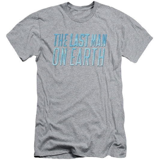 Last Man On Earth Logo Adult Slim Fit Slim Fit T-shirt