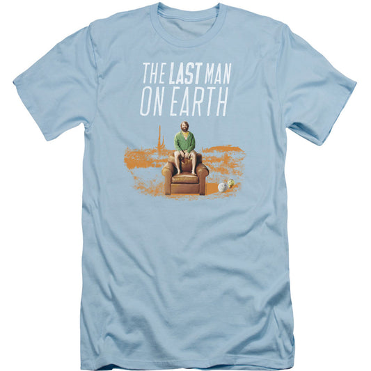 Last Man On Earth Phil On Chair Adult Slim Fit Slim Fit T-shirt