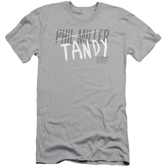 Last Man On Earth Tandy Adult Slim Fit Slim Fit T-shirt