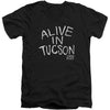 Alive In Tucson Adult V-Neck Slim Fit T-shirt