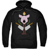 Pig Cleavers Adult 25% Poly Hooded Sweatshirt