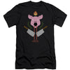 Pig Cleavers Adult Slim Fit Slim Fit T-shirt