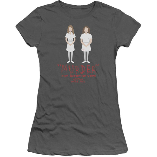 Murder Cap Sleeve Junior Top