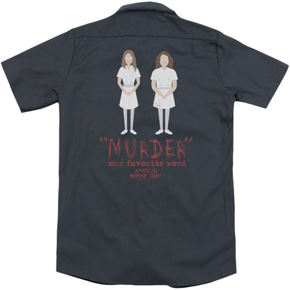 American Horror Story Murder (Back Print) Workshirt