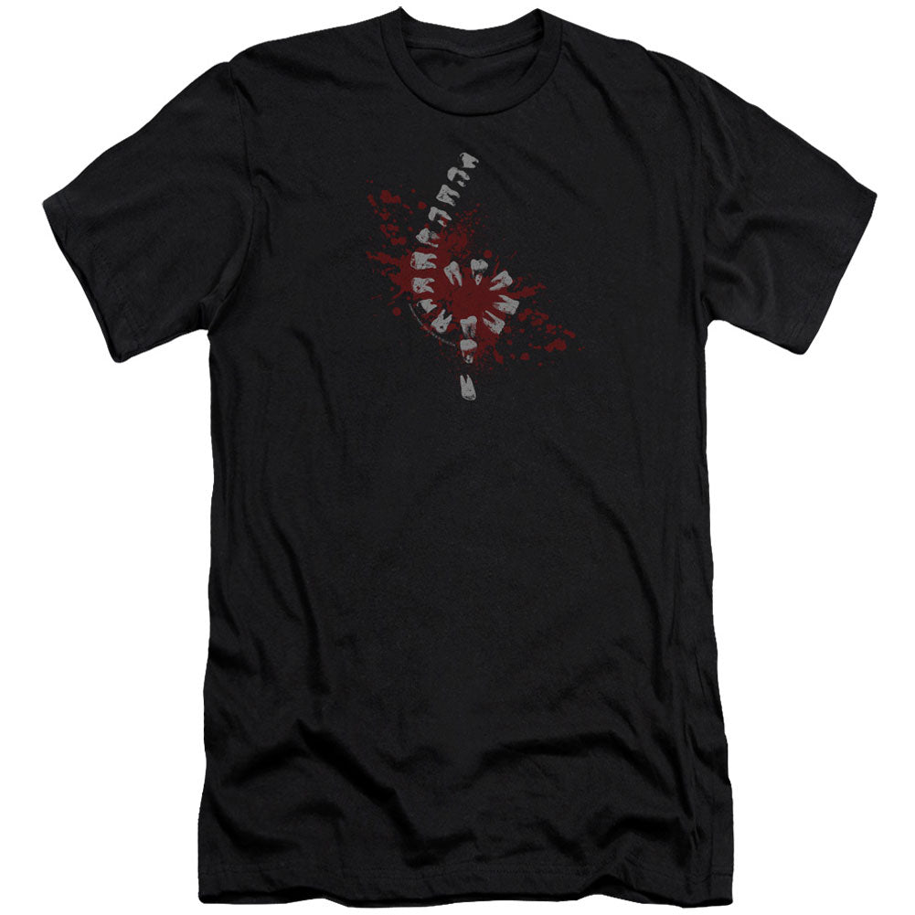 American Horror Story Teeth Adult Slim Fit Slim Fit T-shirt