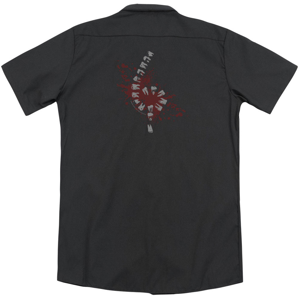 American Horror Story Teeth (Back Print) Workshirt
