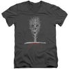 Scary Tree Adult V-Neck Slim Fit T-shirt