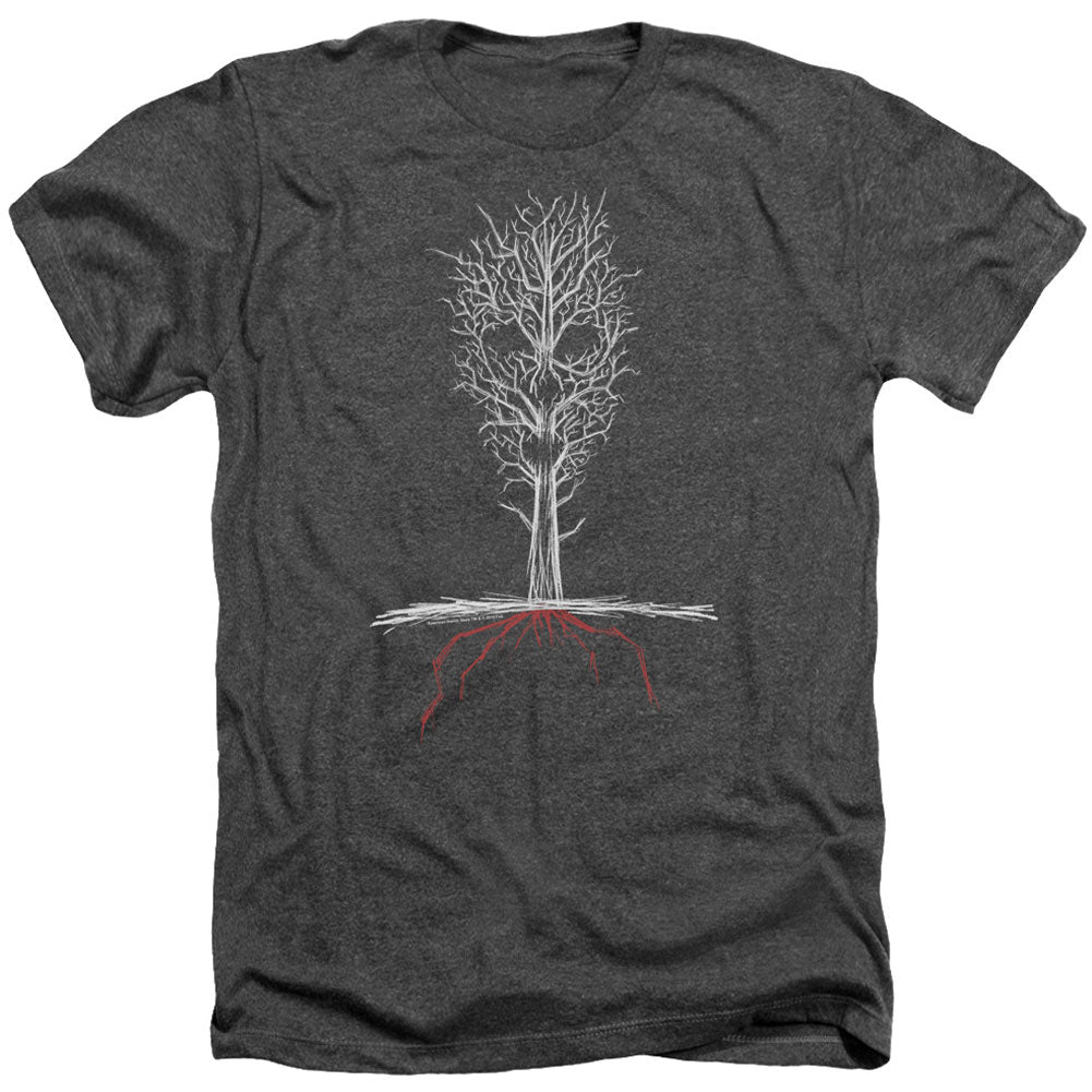 American Horror Story Scary Tree Adult Heather 40% Poly T-shirt
