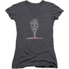 Scary Tree V-Neck Junior Top