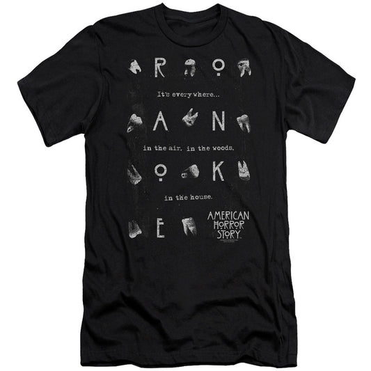 American Horror Story Chatter Box Adult Slim Fit Slim Fit T-shirt