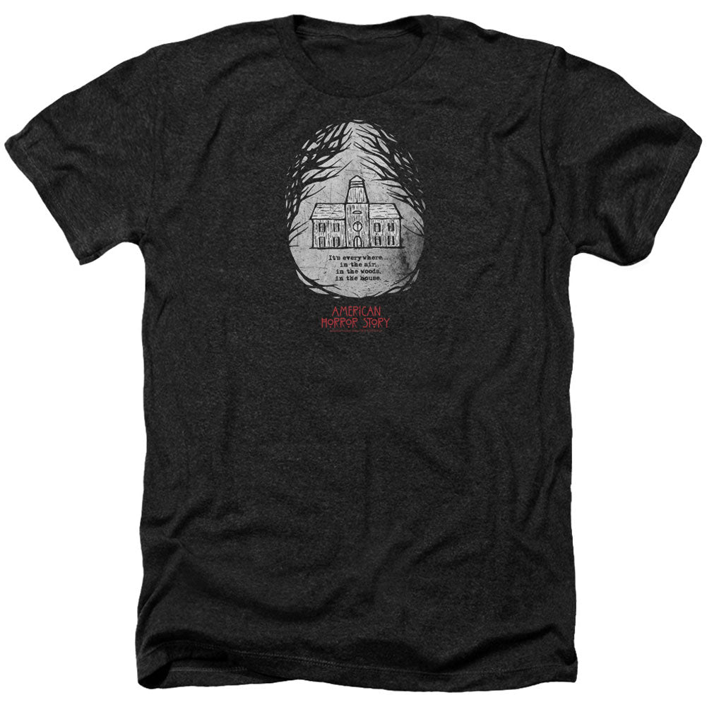 American Horror Story Its Everywhere Adult Heather 40% Poly T-shirt