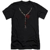 Necklace Adult Slim Fit Slim Fit T-shirt