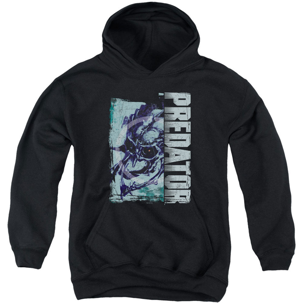 Predator Yautja Skull Youth 50% Poly Hooded Sweatshirt