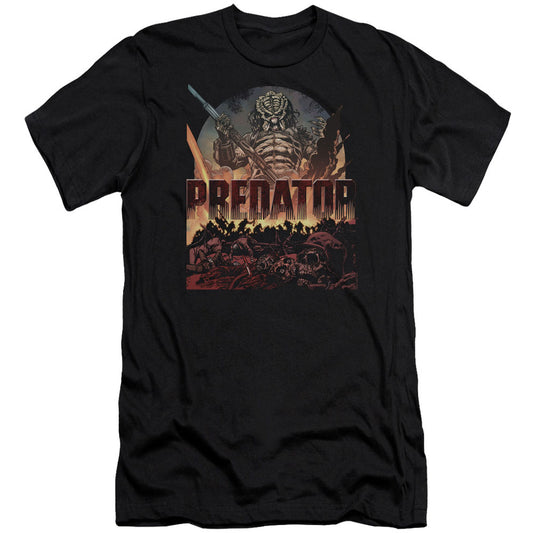 Predator Battle Premium Canvas Brand Slim Fit T-shirt