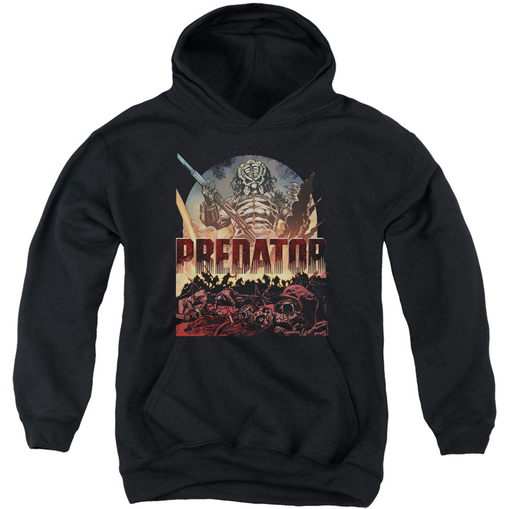 Predator Battle Youth 50% Poly Hooded Sweatshirt