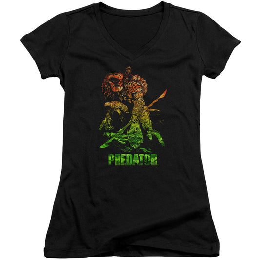 Camo Predator V-Neck Junior Top