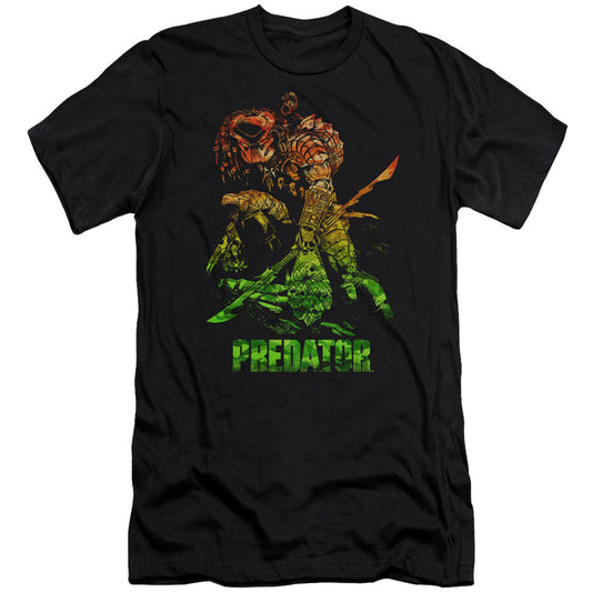 Predator Camo Predator Premium Canvas Brand Slim Fit T-shirt
