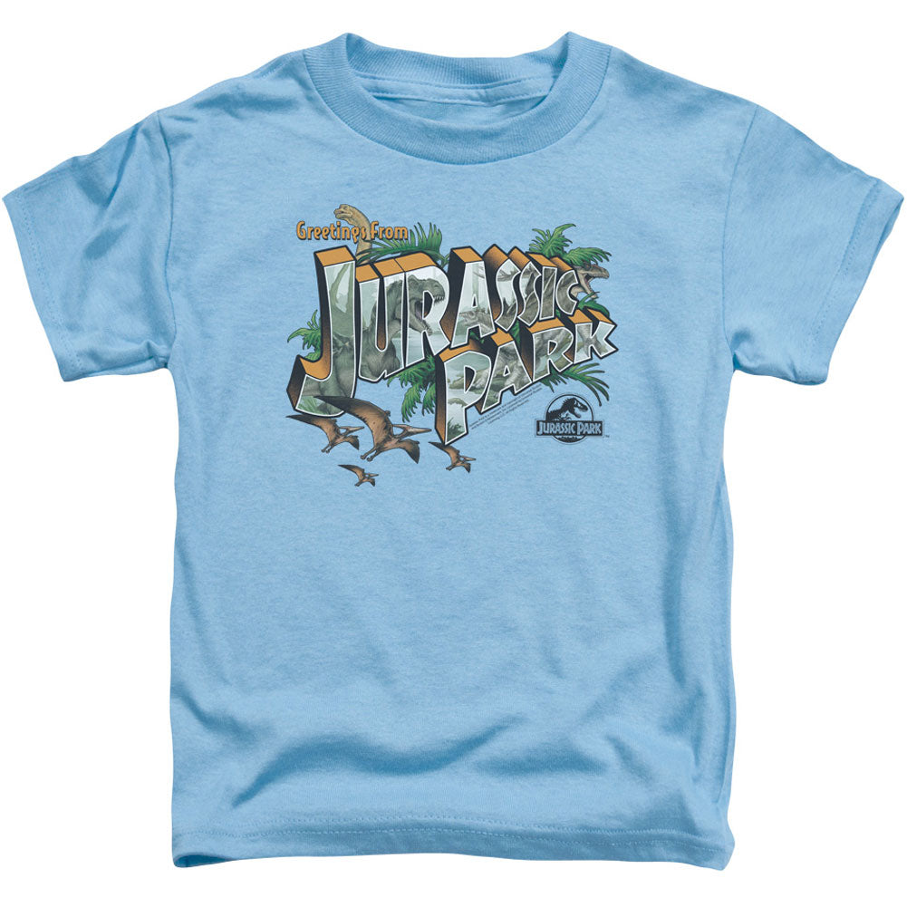Jurassic Park Greetings From Jp Toddler Childrens T-shirt