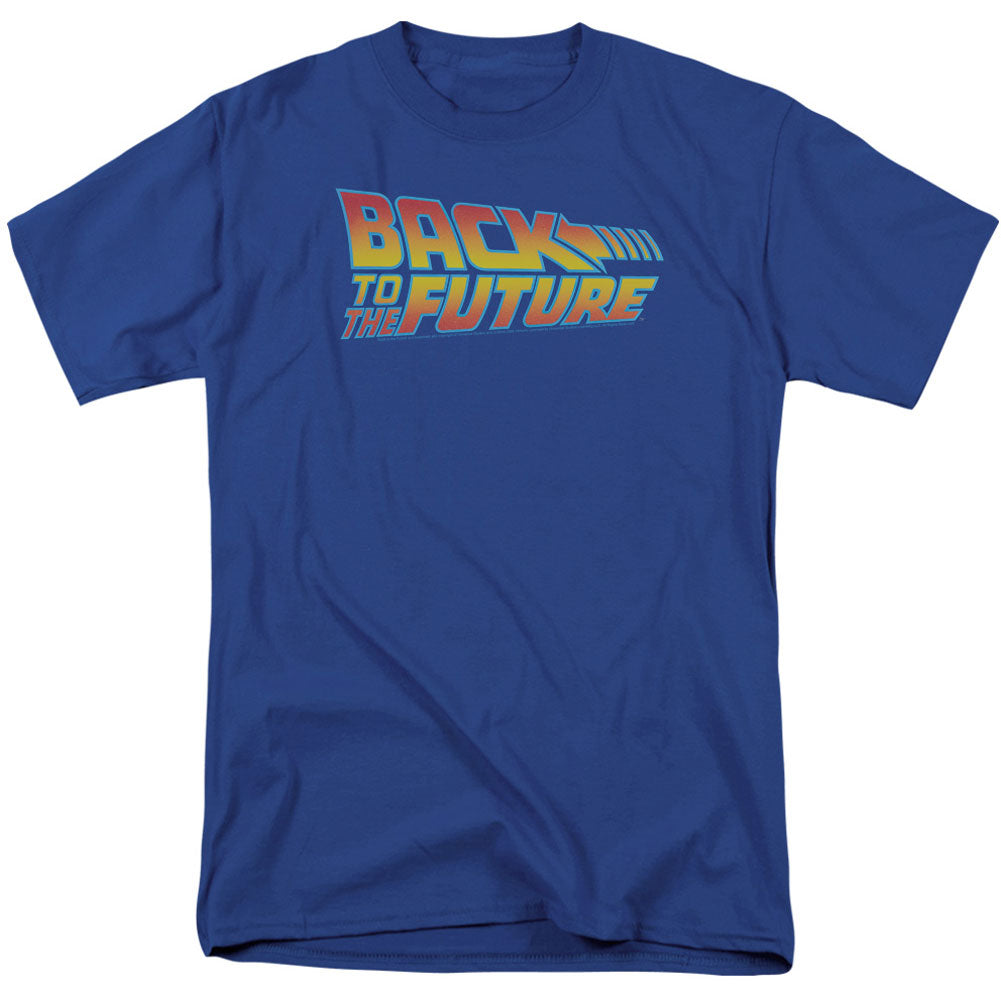 Back To The Future Logo Adult T-shirt