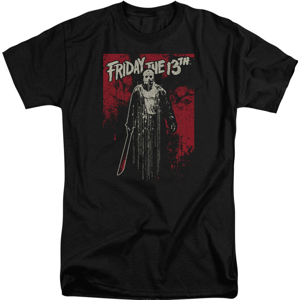 Friday The 13th Drip Adult Tall T-shirt Tall