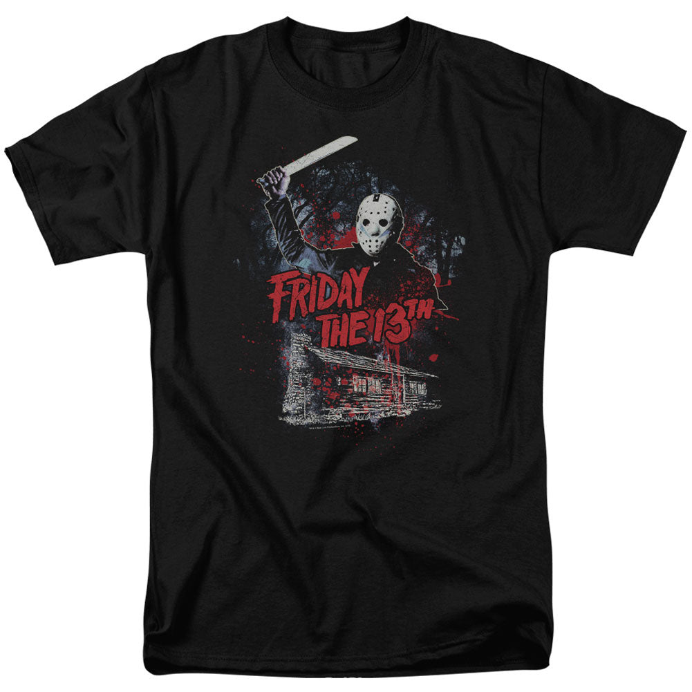 Friday The 13th Cabin Adult T-shirt