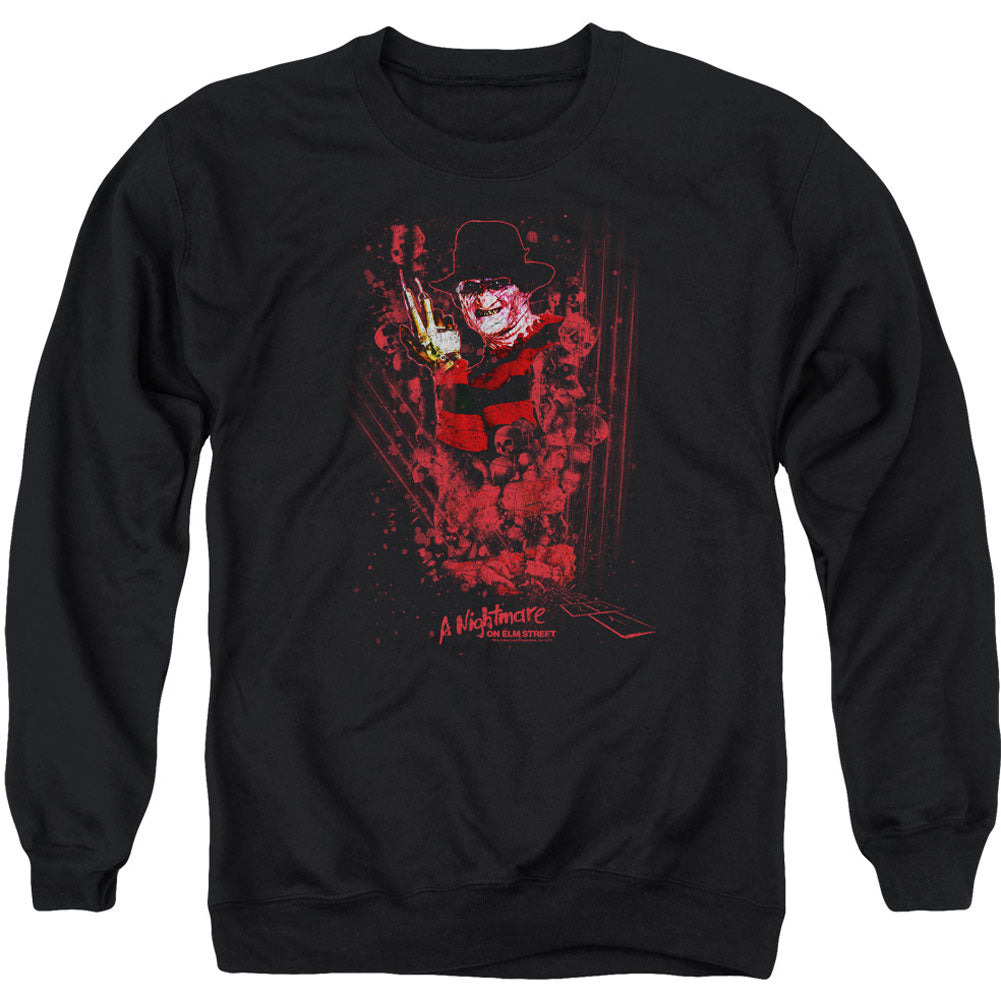 Nightmare On Elm Street One Two Freddys Coming For You Adult Sweatshirt