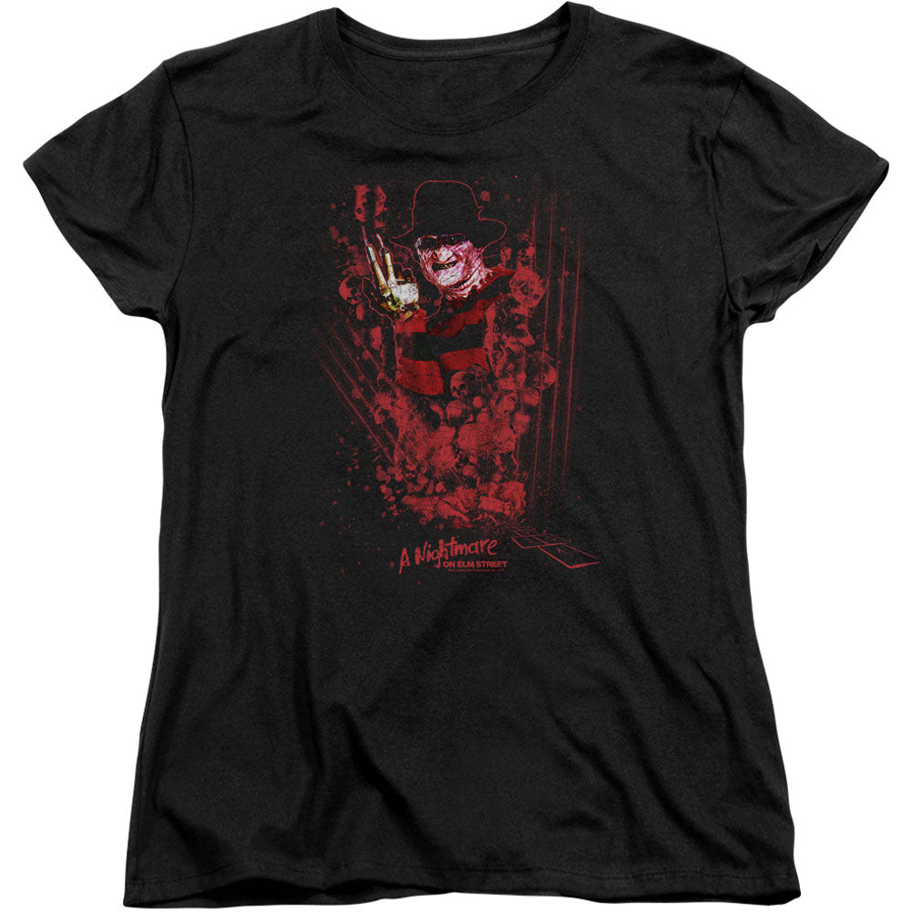 Nightmare On Elm Street One Two Freddys Coming For You Junior Top