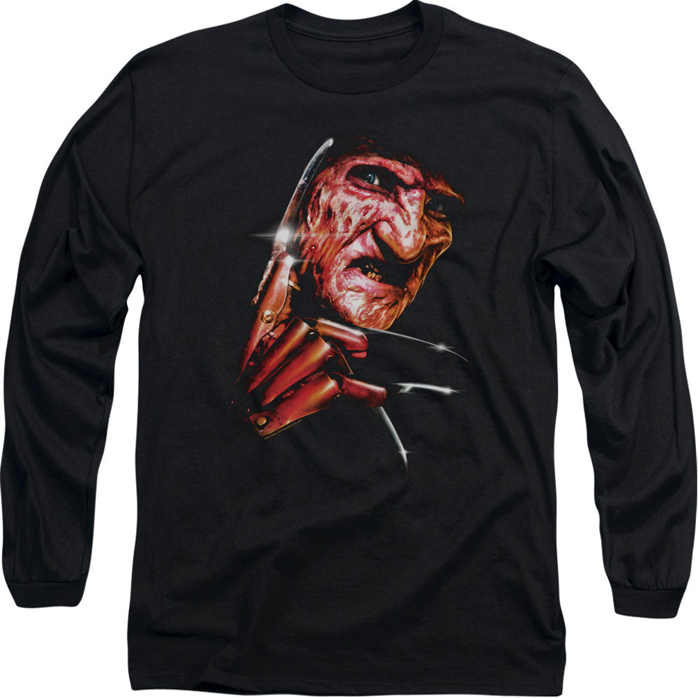 Nightmare On Elm Street Freddys Face Long Sleeve