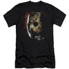 Mask Of Death Premium Canvas Brand Slim Fit T-shirt