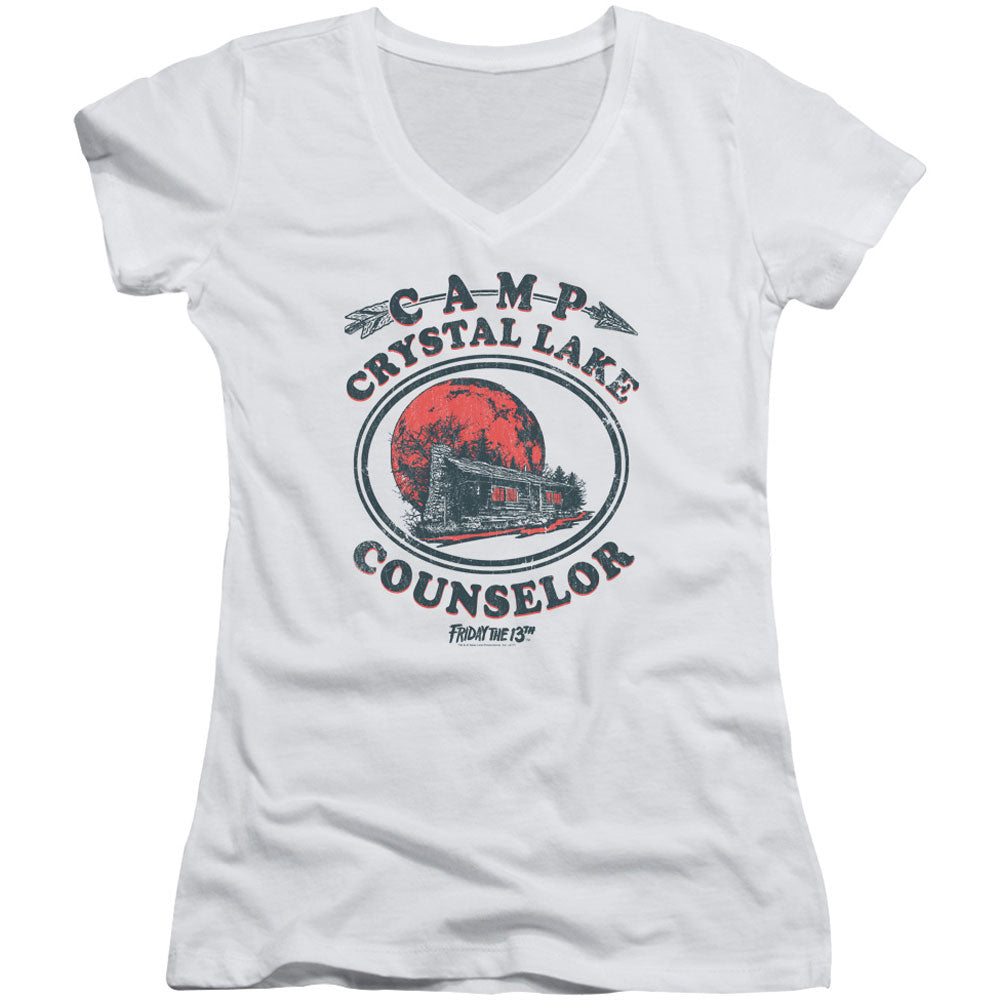 Camp Counselor V-Neck Junior Top