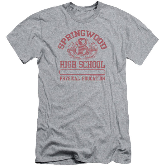Nightmare On Elm Street Springwood High Adult Slim Fit Slim Fit T-shirt
