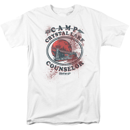 Friday The 13th Camp Counselor Victim Adult T-shirt