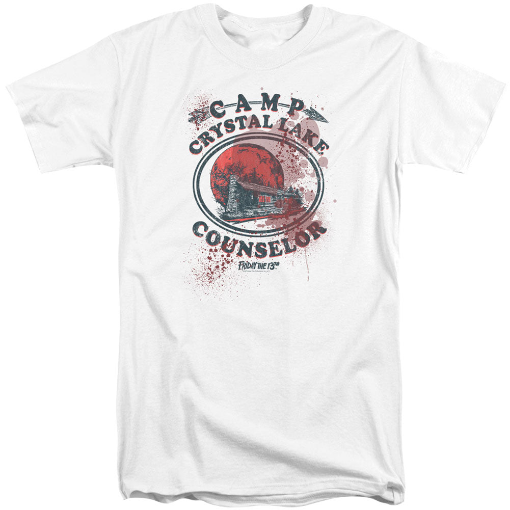 Friday The 13th Camp Counselor Victim Adult Tall T-shirt Tall
