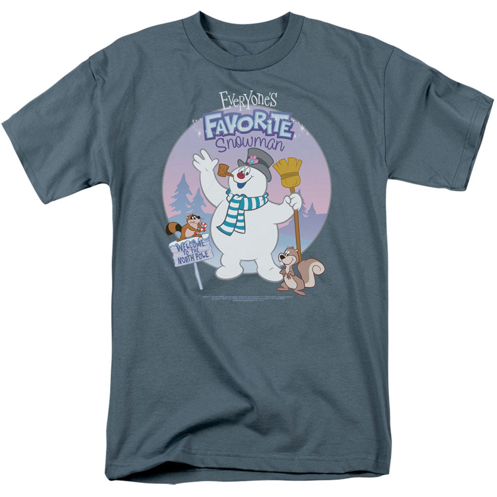 Frosty The Snowman Favorite Adult T-shirt