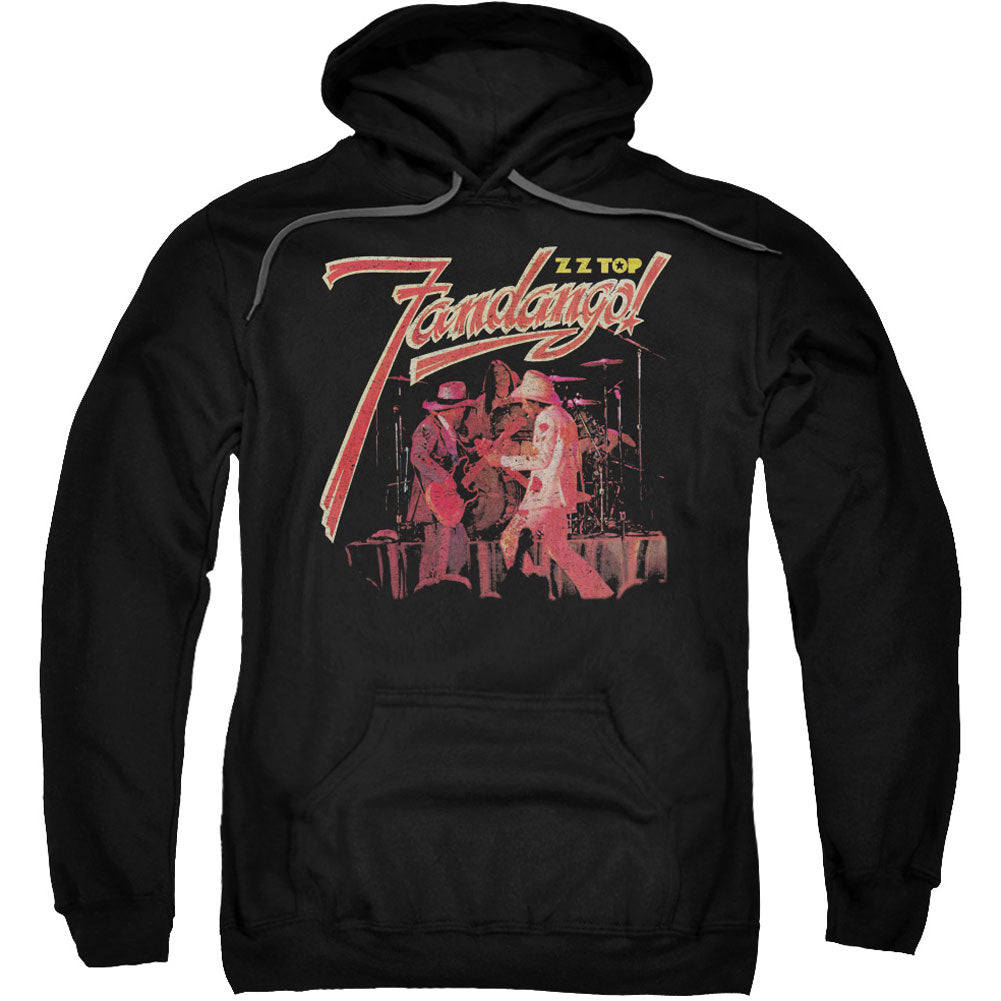 ZZ Top Fandango Adult 25% Poly Hooded Sweatshirt