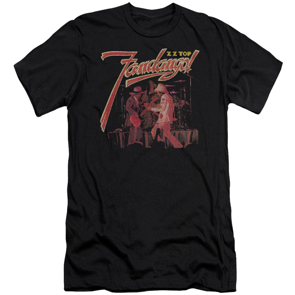 ZZ Top Fandango Adult Slim Fit Slim Fit T-shirt