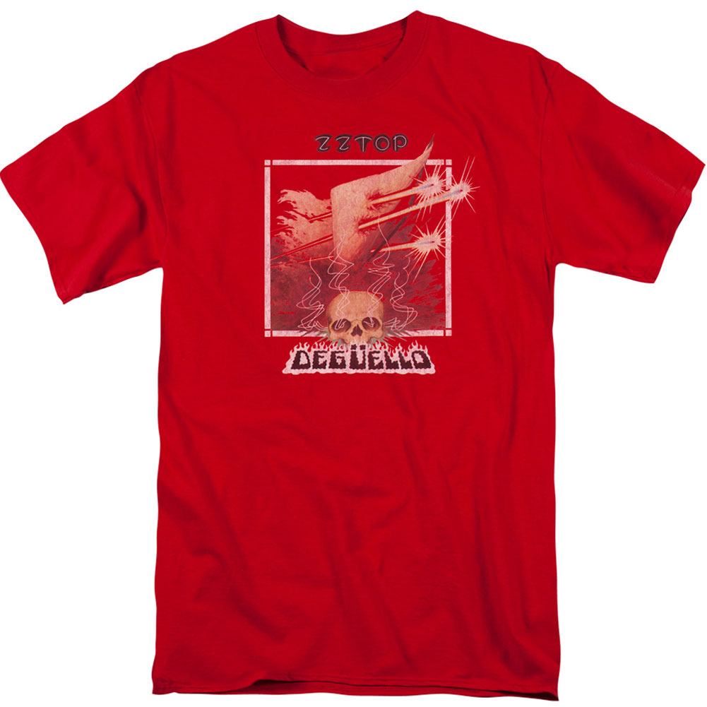 ZZ Top Deguello Cover Adult T-shirt