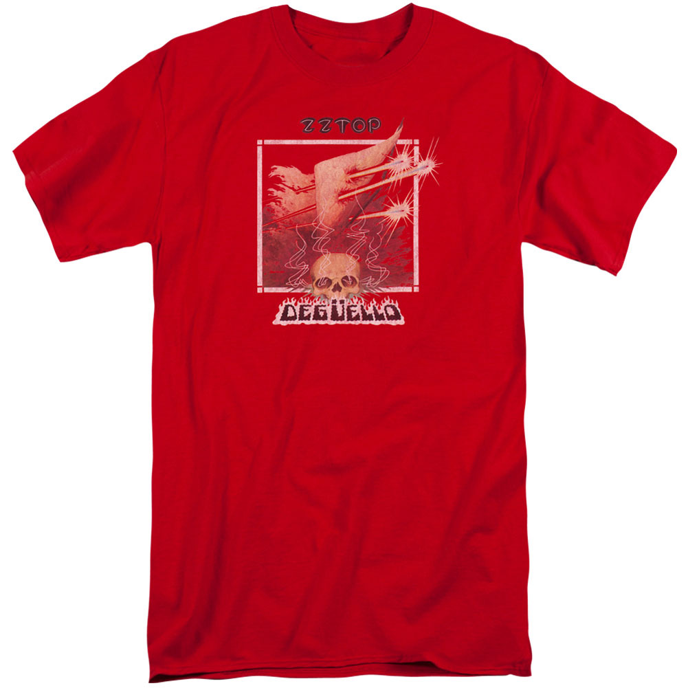 ZZ Top Deguello Cover Adult Tall T-shirt Tall