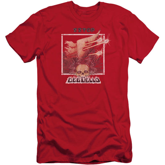 ZZ Top Deguello Cover Adult Slim Fit Slim Fit T-shirt