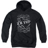 Barbed Youth 50% Poly Hooded Sweatshirt