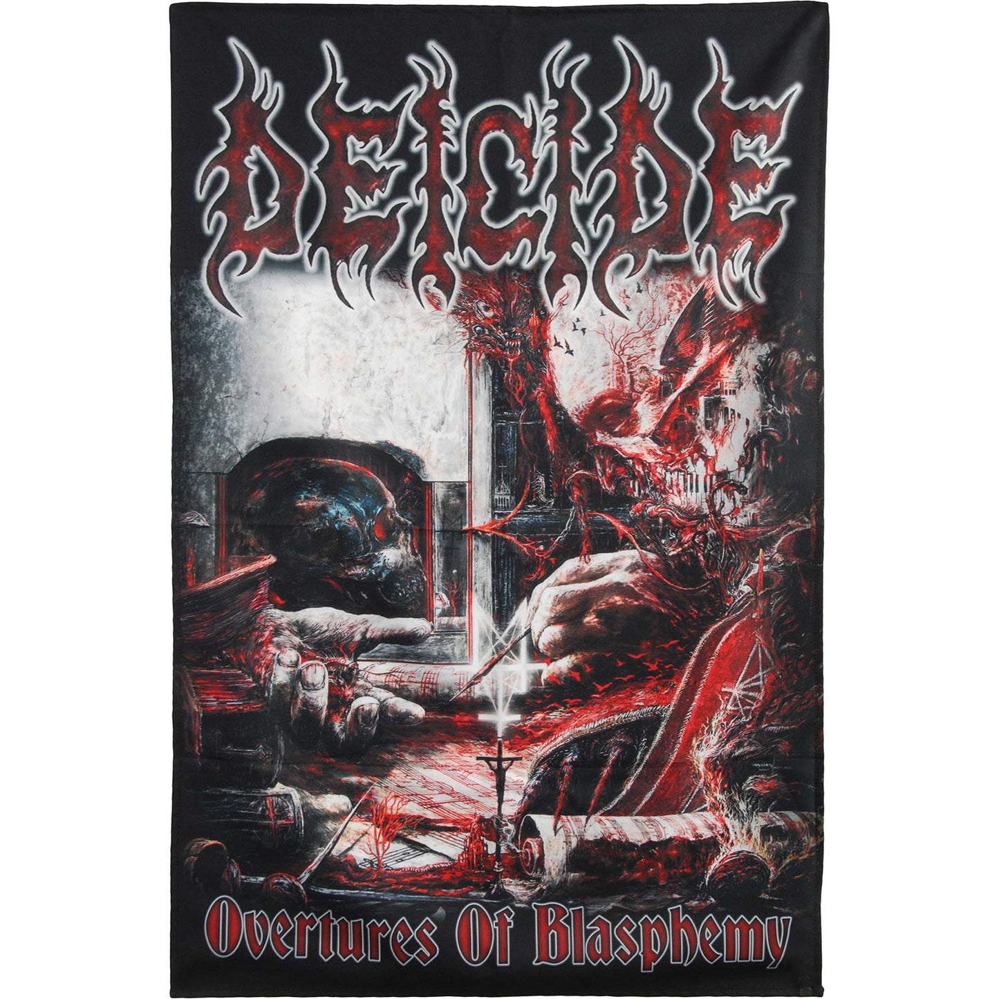 Deicide Overtures Of Blasphemy Poster Flag