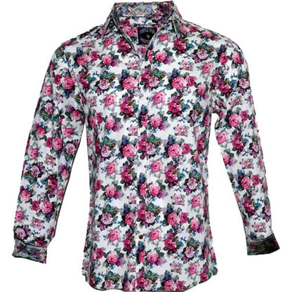 Rock Roll n Soul Still Dreaming Wht LS Button Up Shirt Dress Shirt