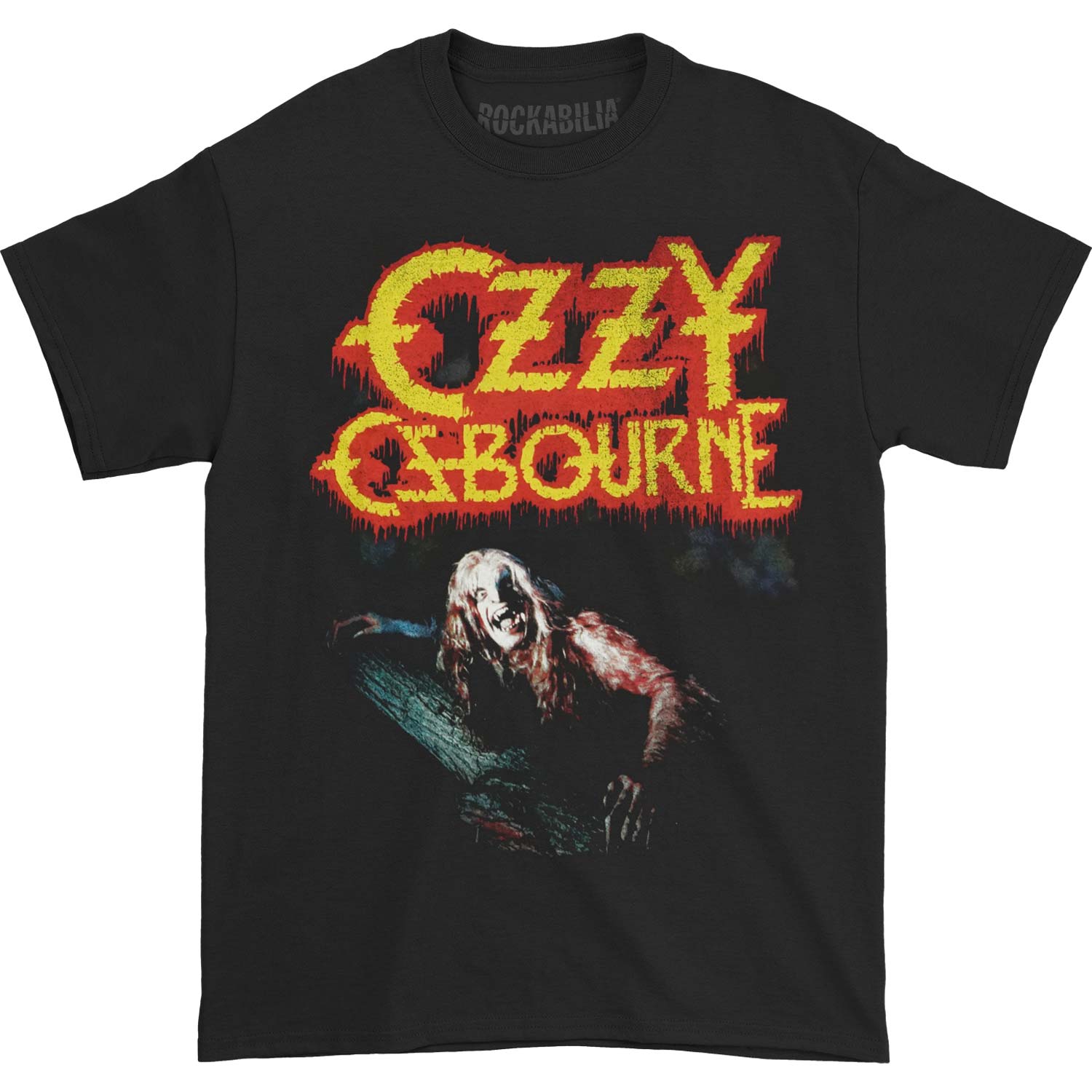 Bark At The Moon Distressed T-shirt