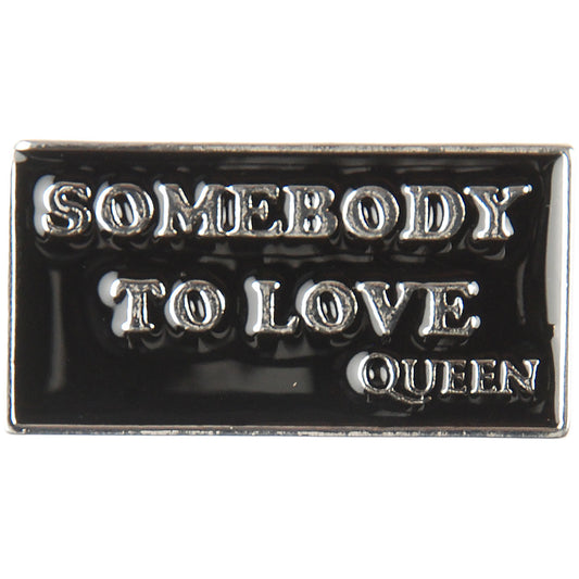 Queen Somebody To Love Pin Pewter Pin Badge