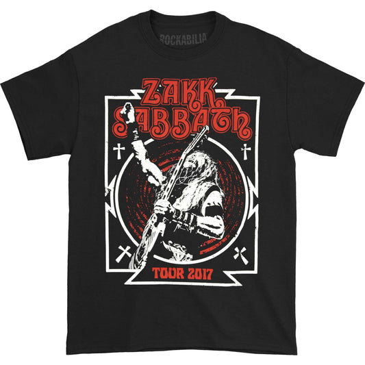 Zakk Sabbath Zakk Fall Tour Men's Red Tee T-shirt