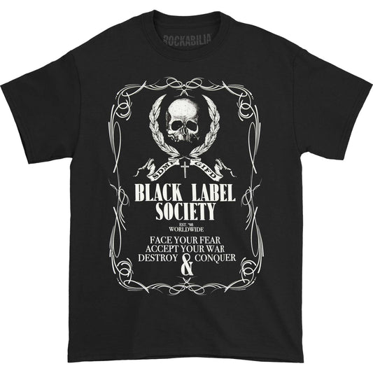 Black Label Society Black Label Society Linework Crest Tee T-shirt