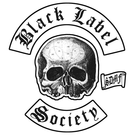 Black Label Society BLS Back Patch Set Patch Set
