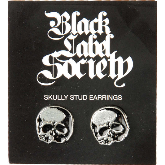 Black Label Society Skully Stud Earrings Earrings