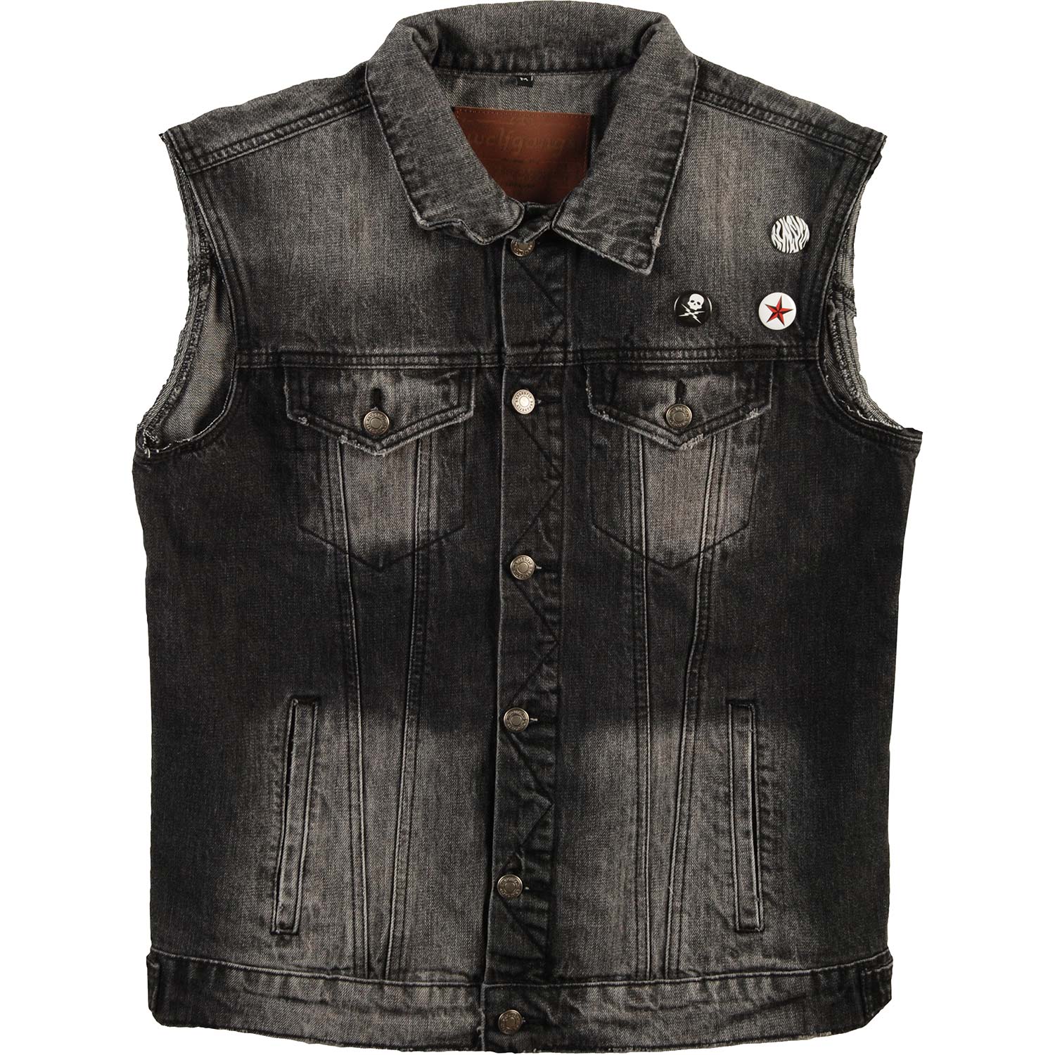 Serpeant Scream Black Vest