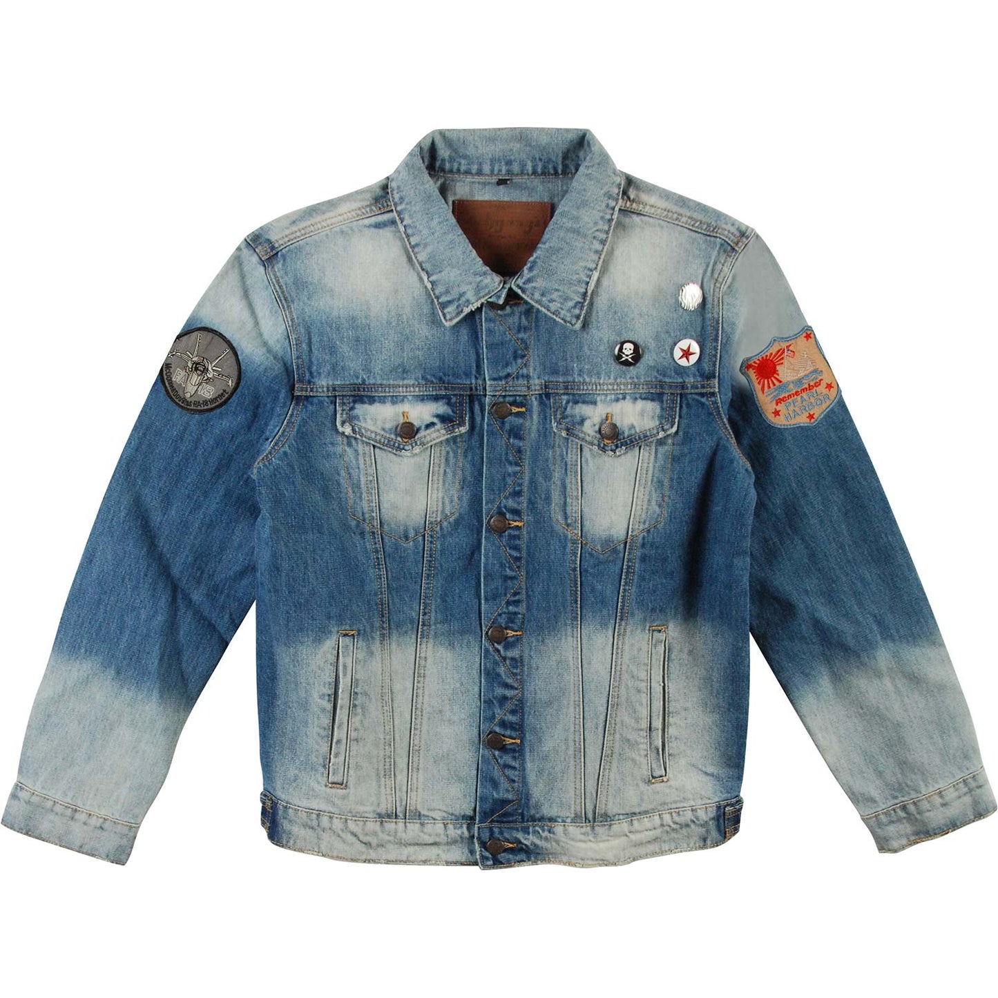 Iron Snake On The Bridge Denim Jacket